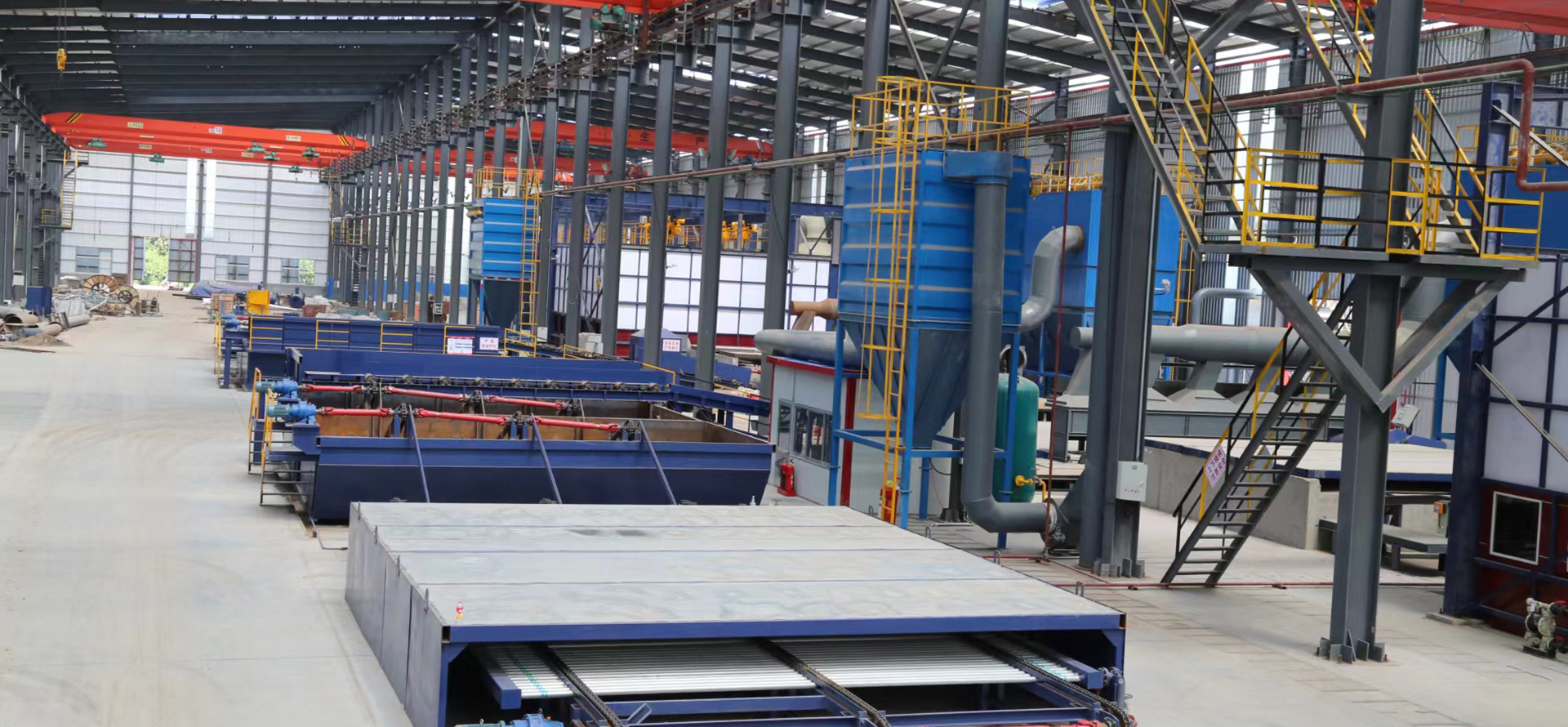 全封閉的預(yù)處理室，適用于酸洗，漂洗，助焊，酸霧收集和洗滌塔系統(tǒng)