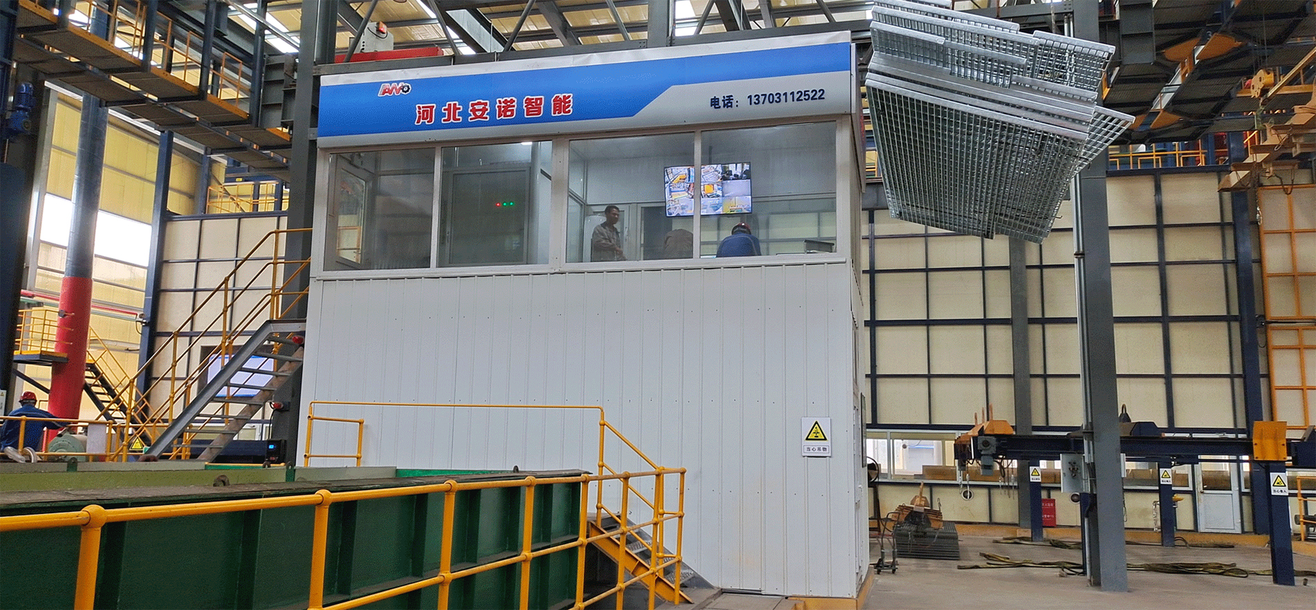 PLC程序控制系統(tǒng)，完成熱浸鍍鋅生產(chǎn)，自動(dòng)控制和穩(wěn)定運(yùn)行